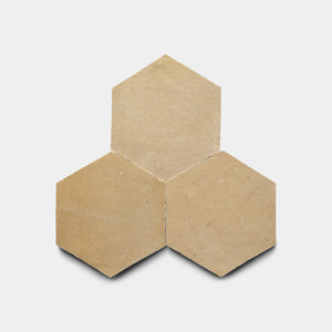 Glazed Earth Hex Zellige