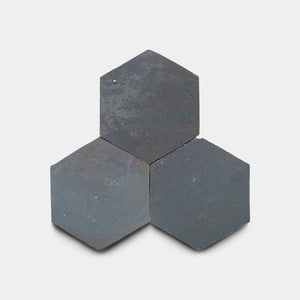 Graphite Grey Hex Zellige