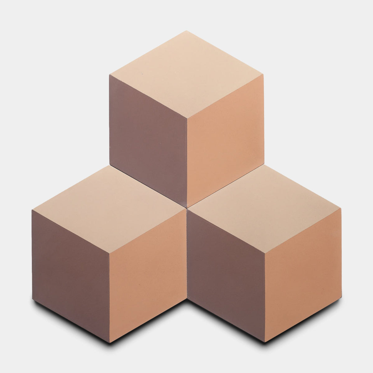 Hexacube Hex Jaipur Pink Cement