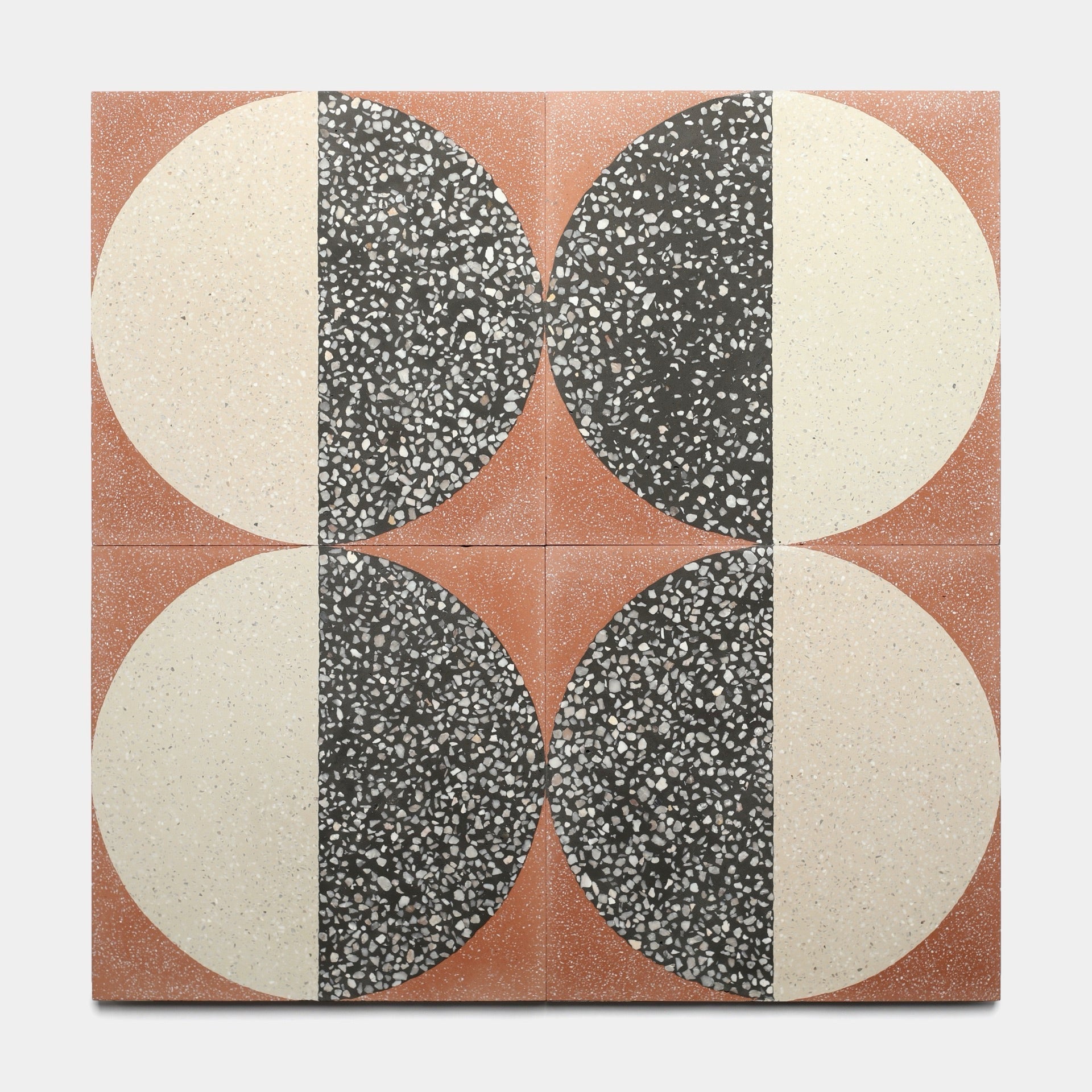 Highball Rust 12x12 Terrazzo