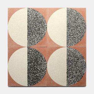 Highball Rust 12x12 Terrazzo