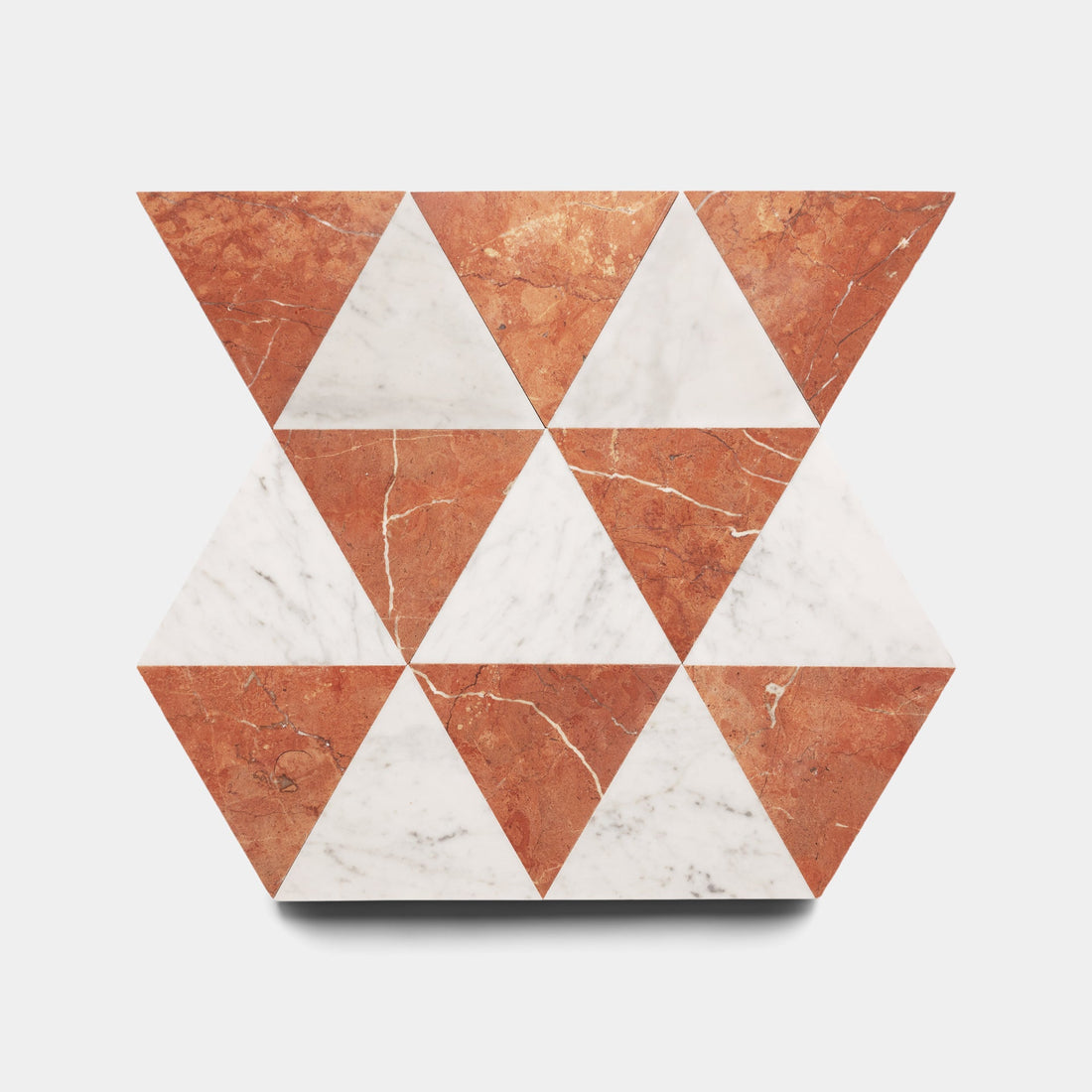 Isola In Carrara Rosso Alicante Marble