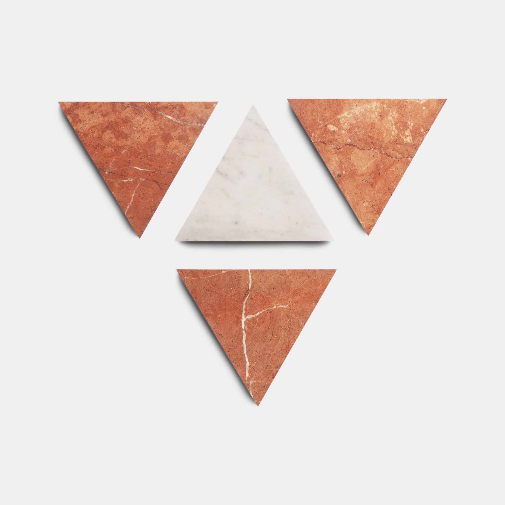 Isola In Carrara Rosso Alicante Marble