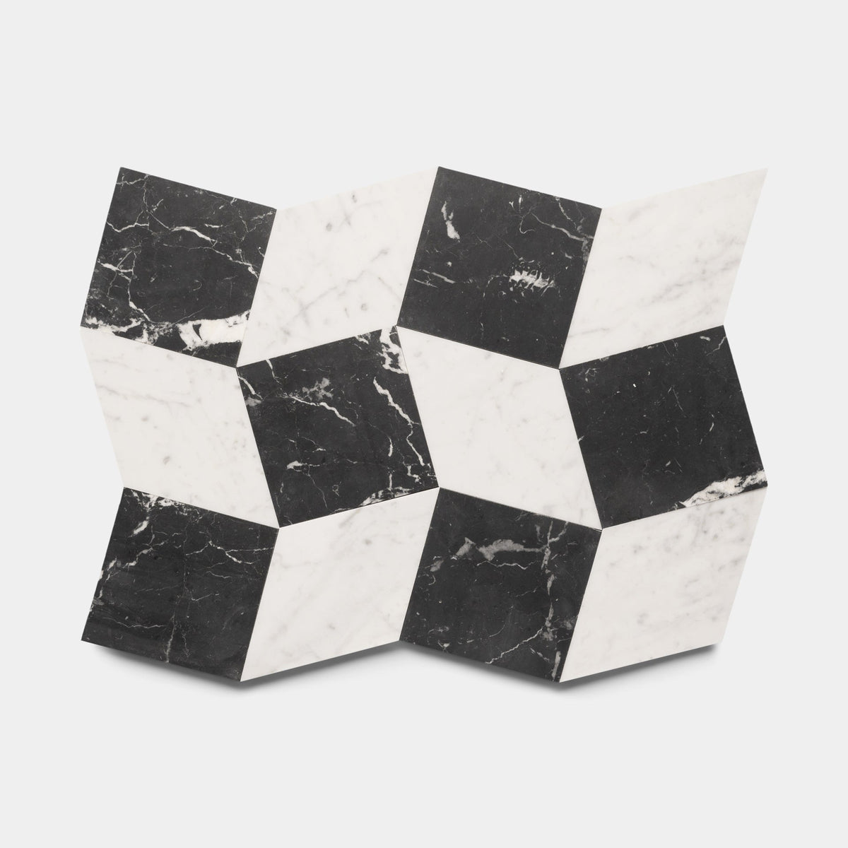 Lombardy In Carrara Nero Marquina Marble