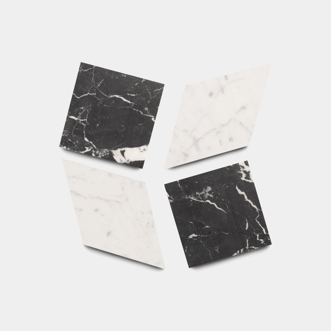 Lombardy In Carrara Nero Marquina Marble