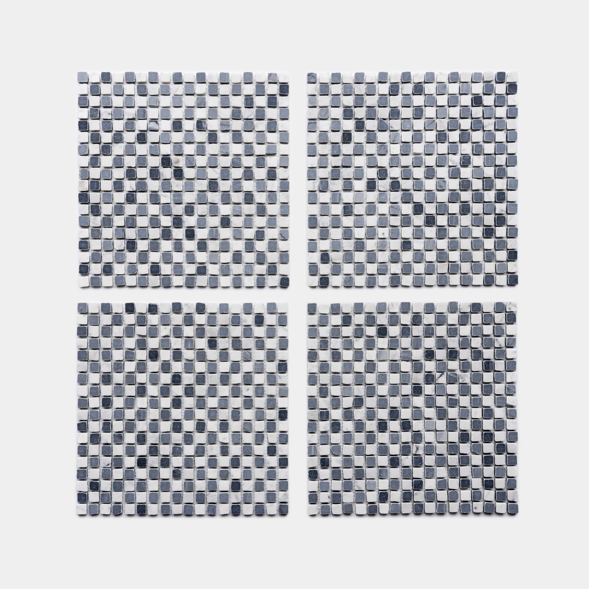 Mini Check in Carrara + Bardiglio Imperiale