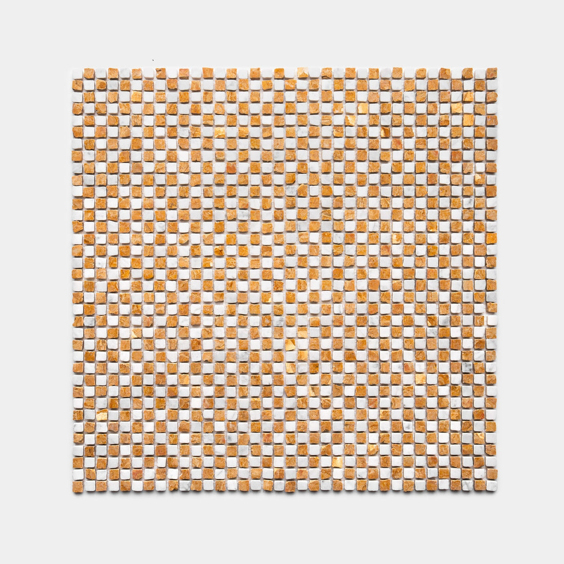 Mini Check in Carrara + Giallo Reale