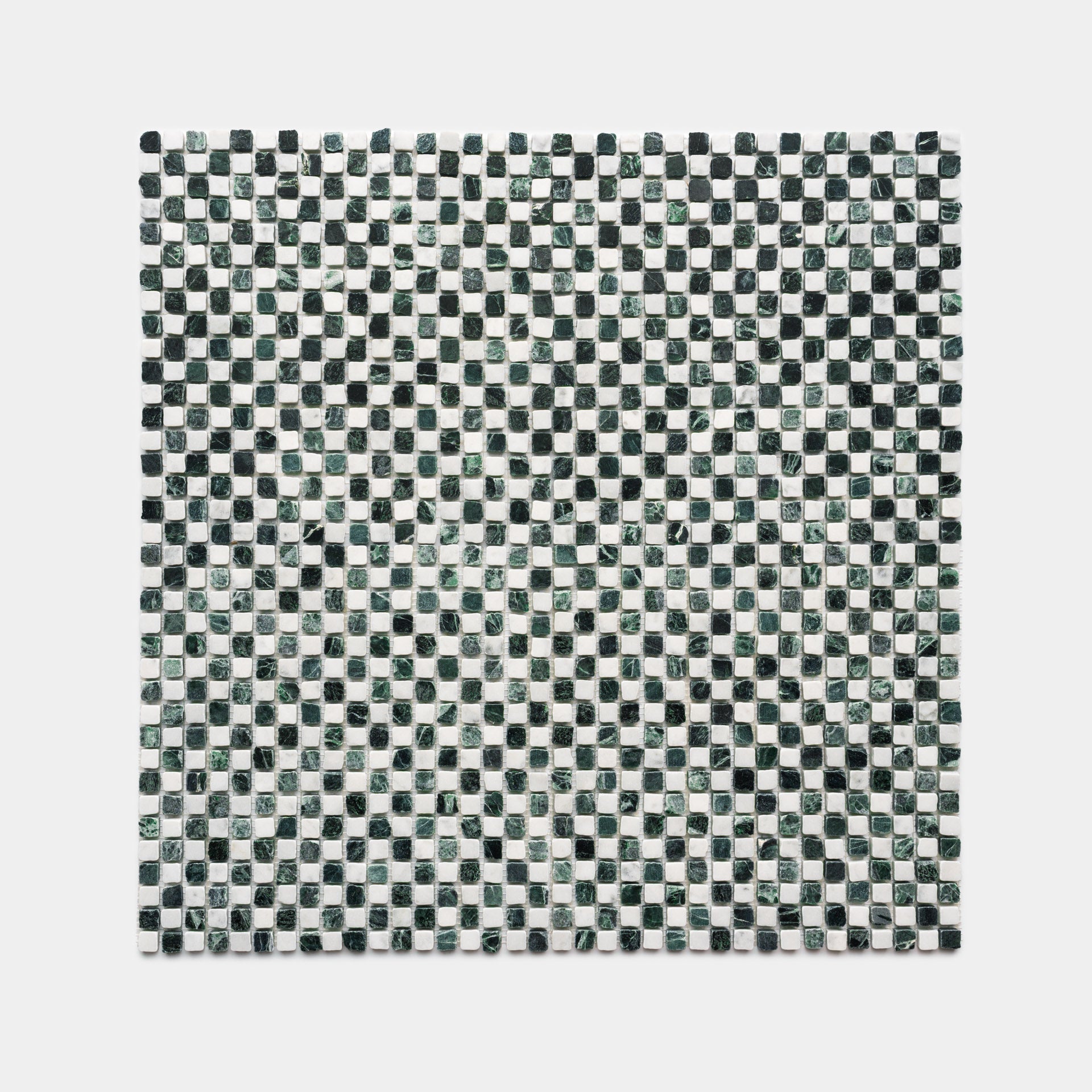 Mini Check in Carrara + Verde Alpi