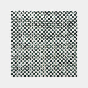 Mini Check in Carrara + Verde Alpi