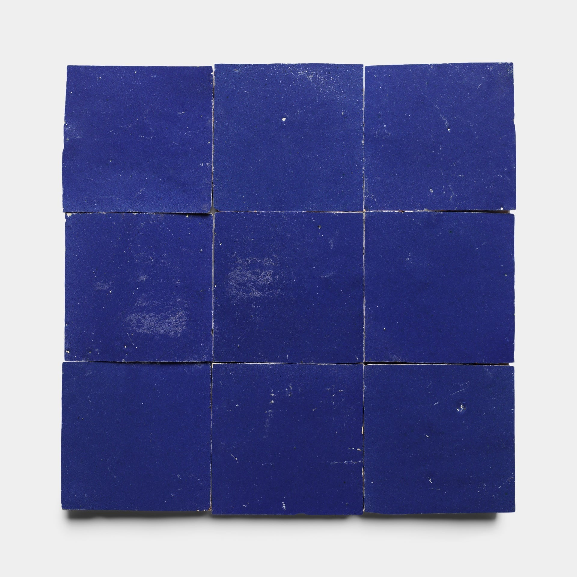 Moroccan Blue 4x4 Zellige