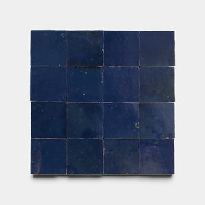 Night Blue 2x2 Zellige