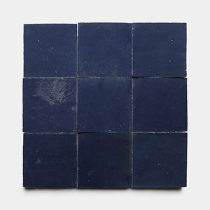 Night Blue 4x4 Zellige