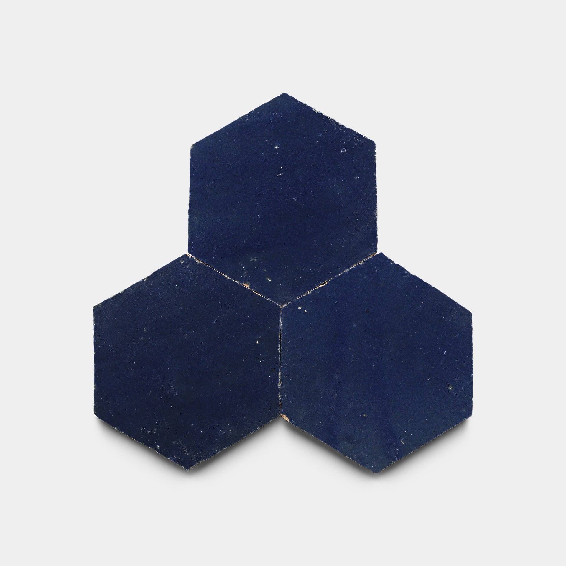 Night Blue Hex Zellige