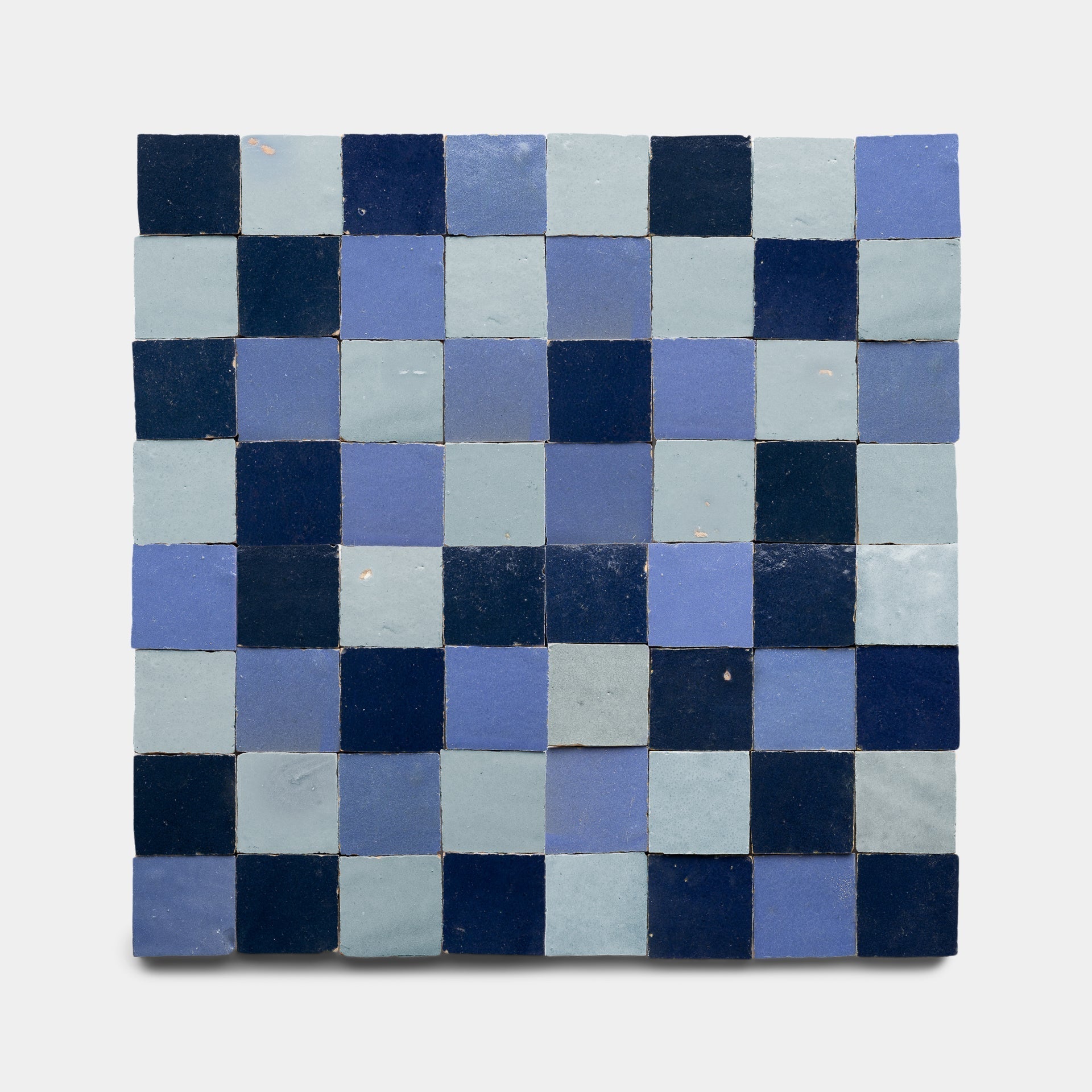 Night Blue Skylight Portuguese Blue Checkerboard Zellige