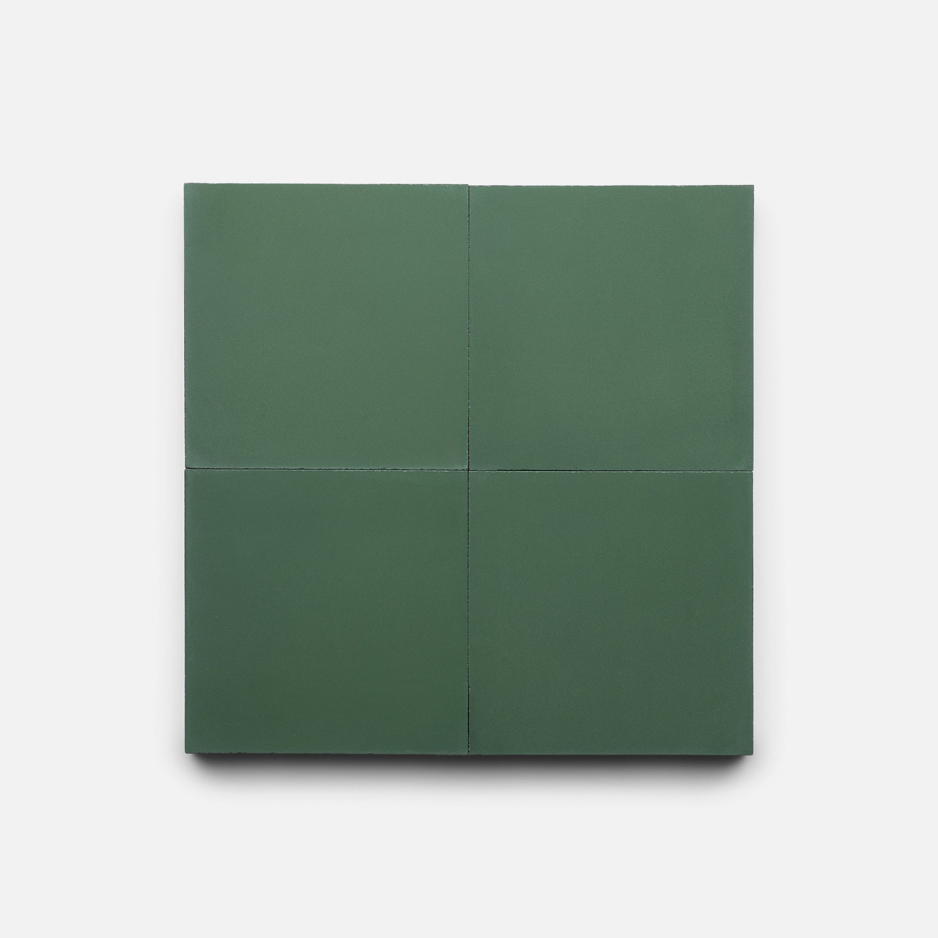 淡いクリーム色の壁面 Noble Green 4x4 – Zia Tile
