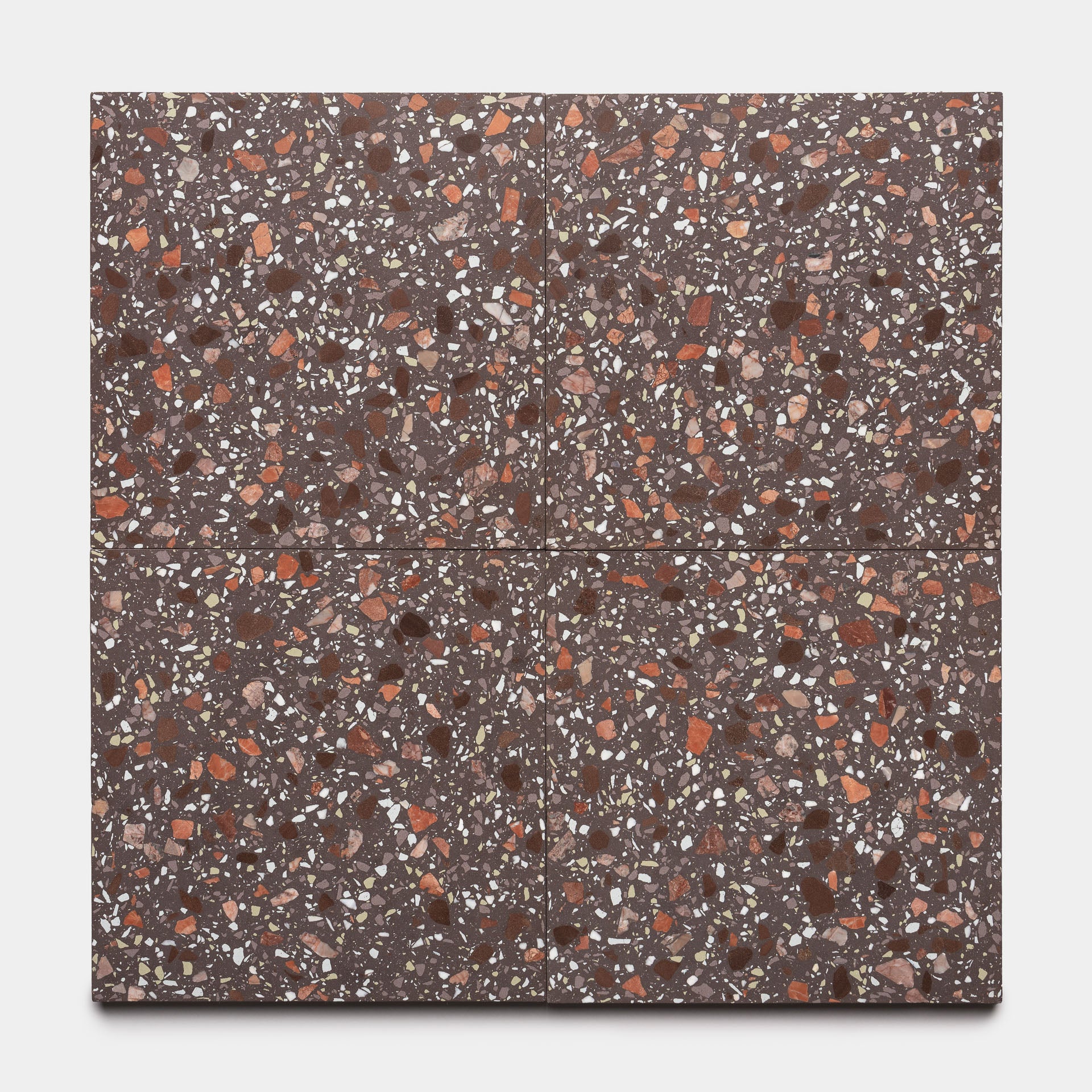Collins 12x12 Square Terrazzo Cement Tile Ash – Zia Tile
