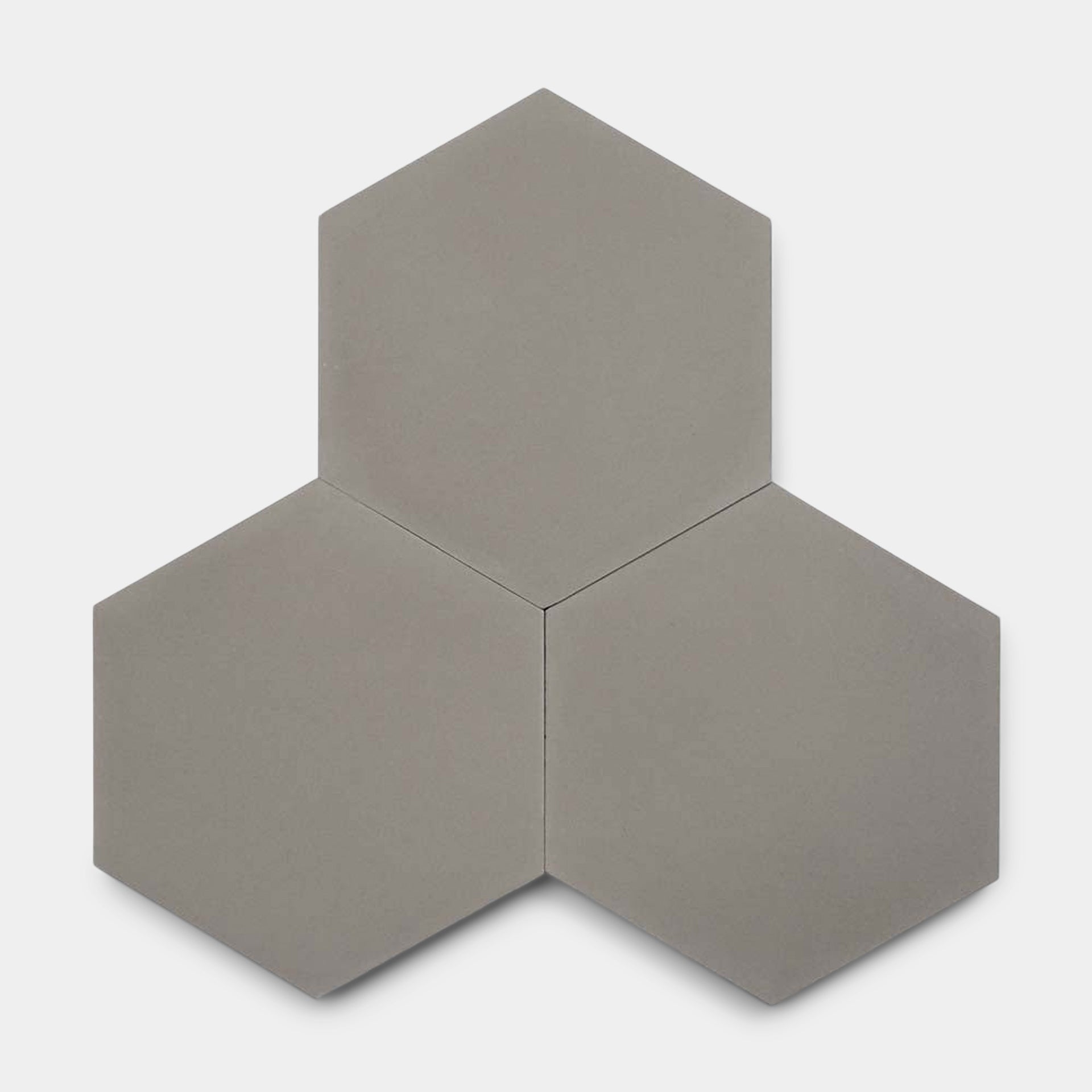 Pewter Hex Cement