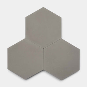 Pewter Hex Cement