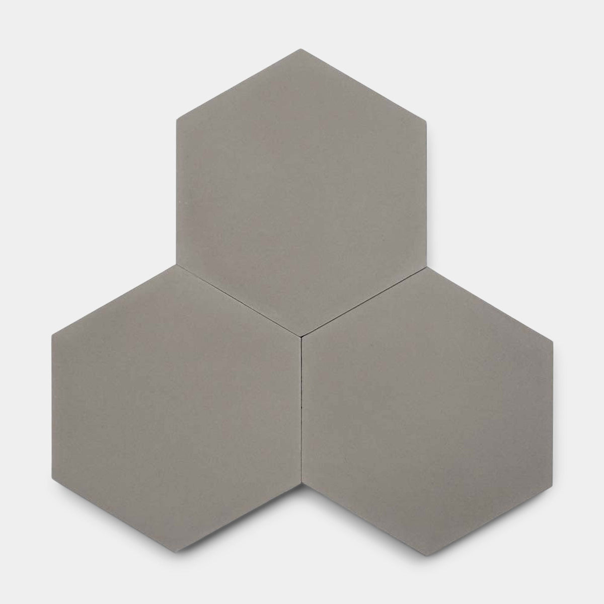 Pewter Hex Cement