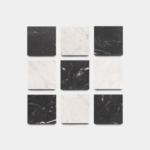 Piazzetta In Carrara Nero Marquina Marble