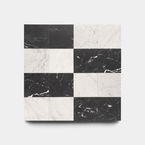 Piazzetta In Carrara Nero Marquina Marble