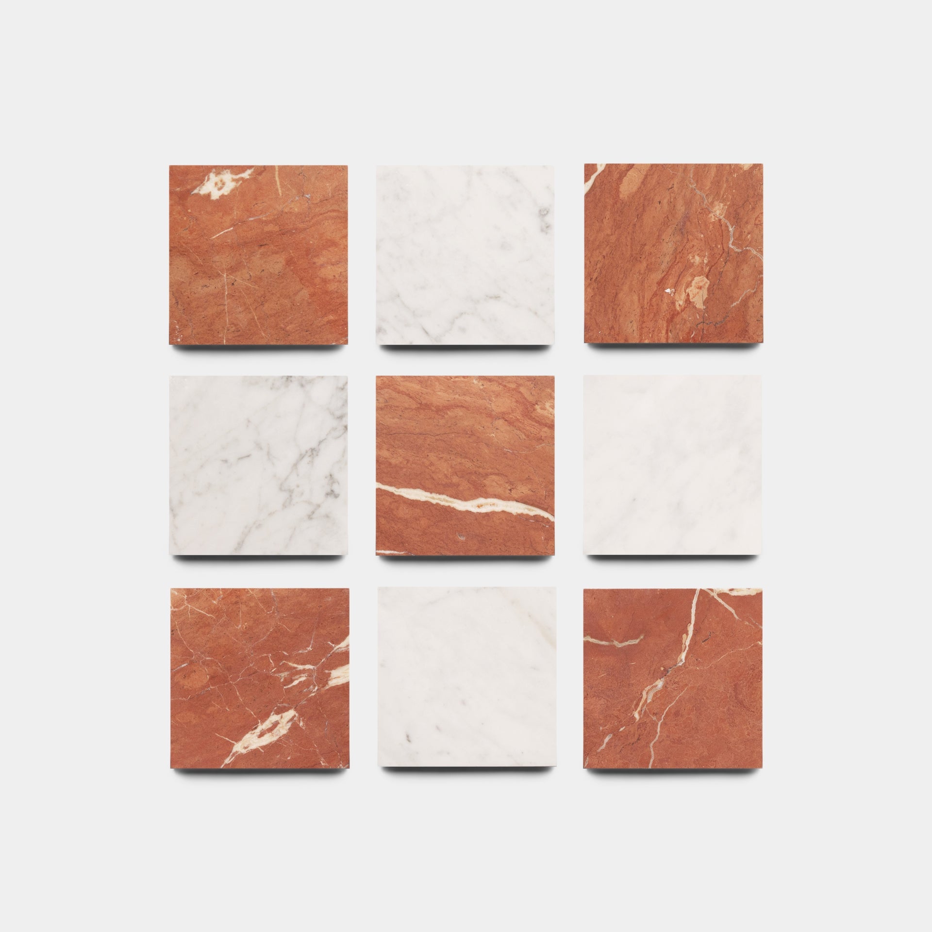 Piazzetta In Carrara Rosso Alicante Marble