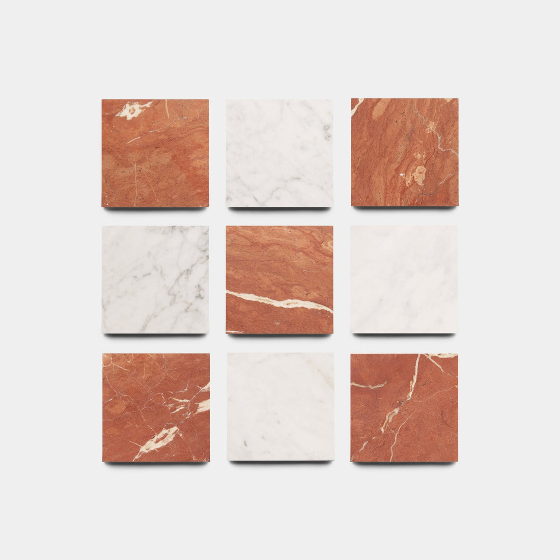 Piazzetta In Carrara Rosso Alicante Marble