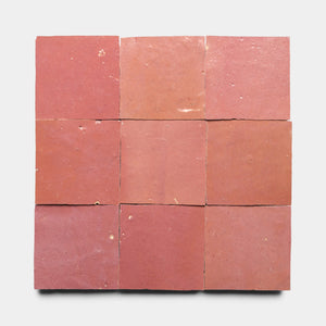 Pietro Pink 4x4 Zellige