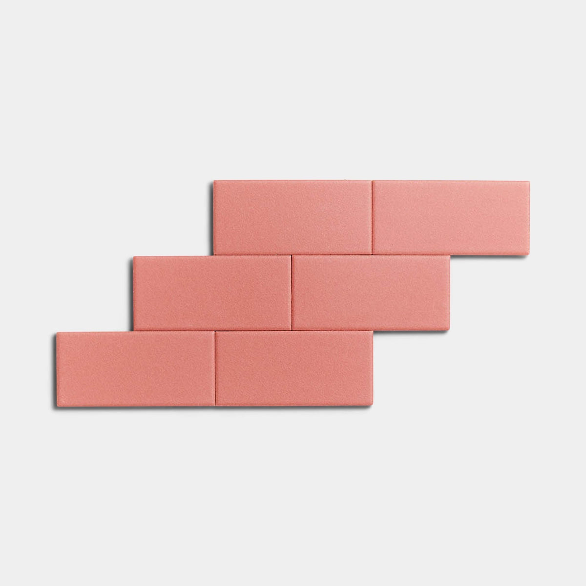 Ceramics - Pink Dahlia - 2x4