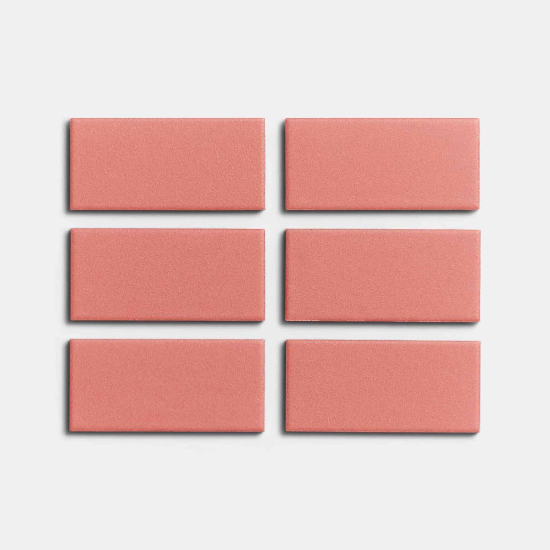 Ceramics - Pink Dahlia - 2x4