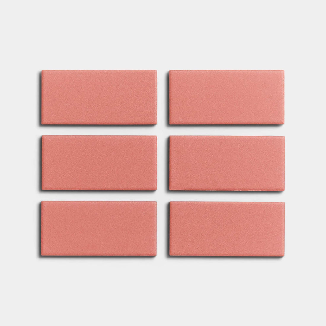 Ceramics - Pink Dahlia - 2x4