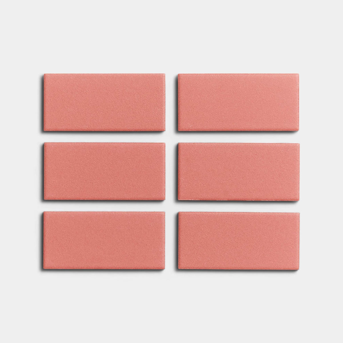 Ceramics - Pink Dahlia - 2x4