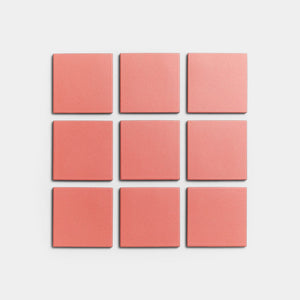 Ceramics - Pink Dahlia - 4x4