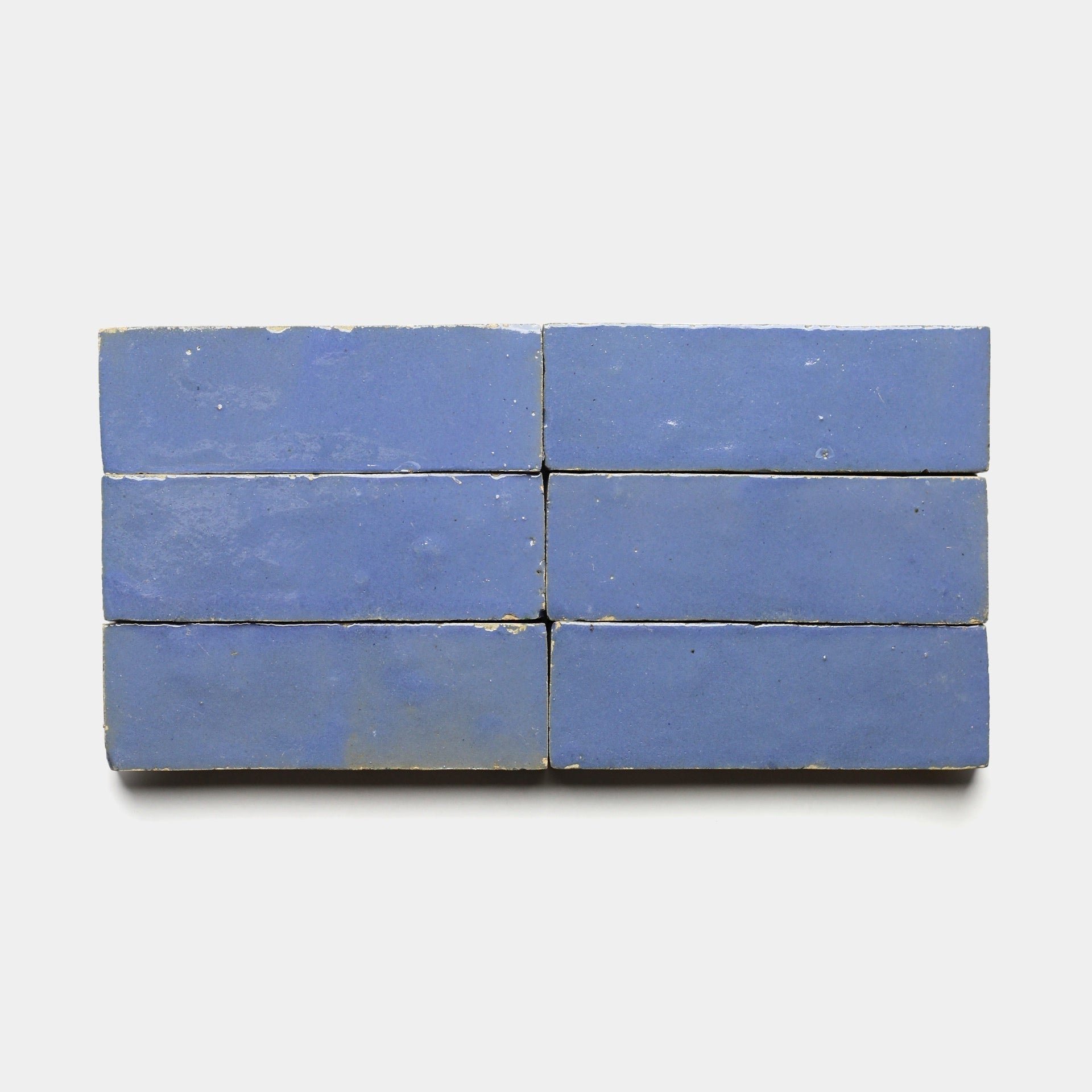 Portuguese Blue 2x6 Zellige