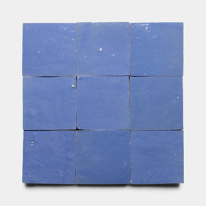 Portuguese Blue 4x4 Zellige