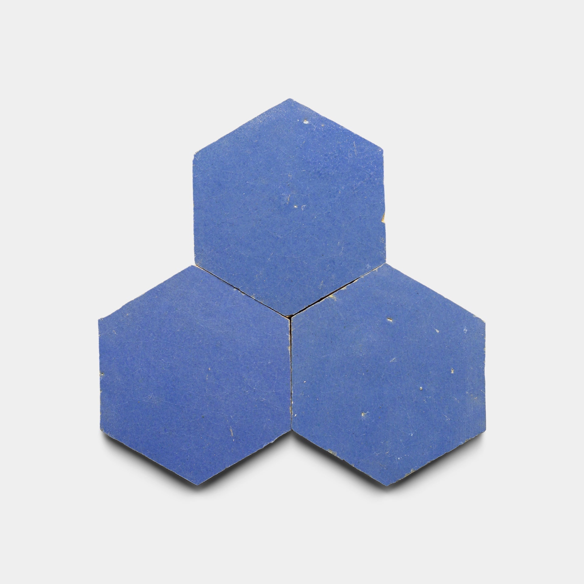 Portuguese Blue Hex Zellige
