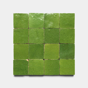 Prairie Green 2x2 Zellige