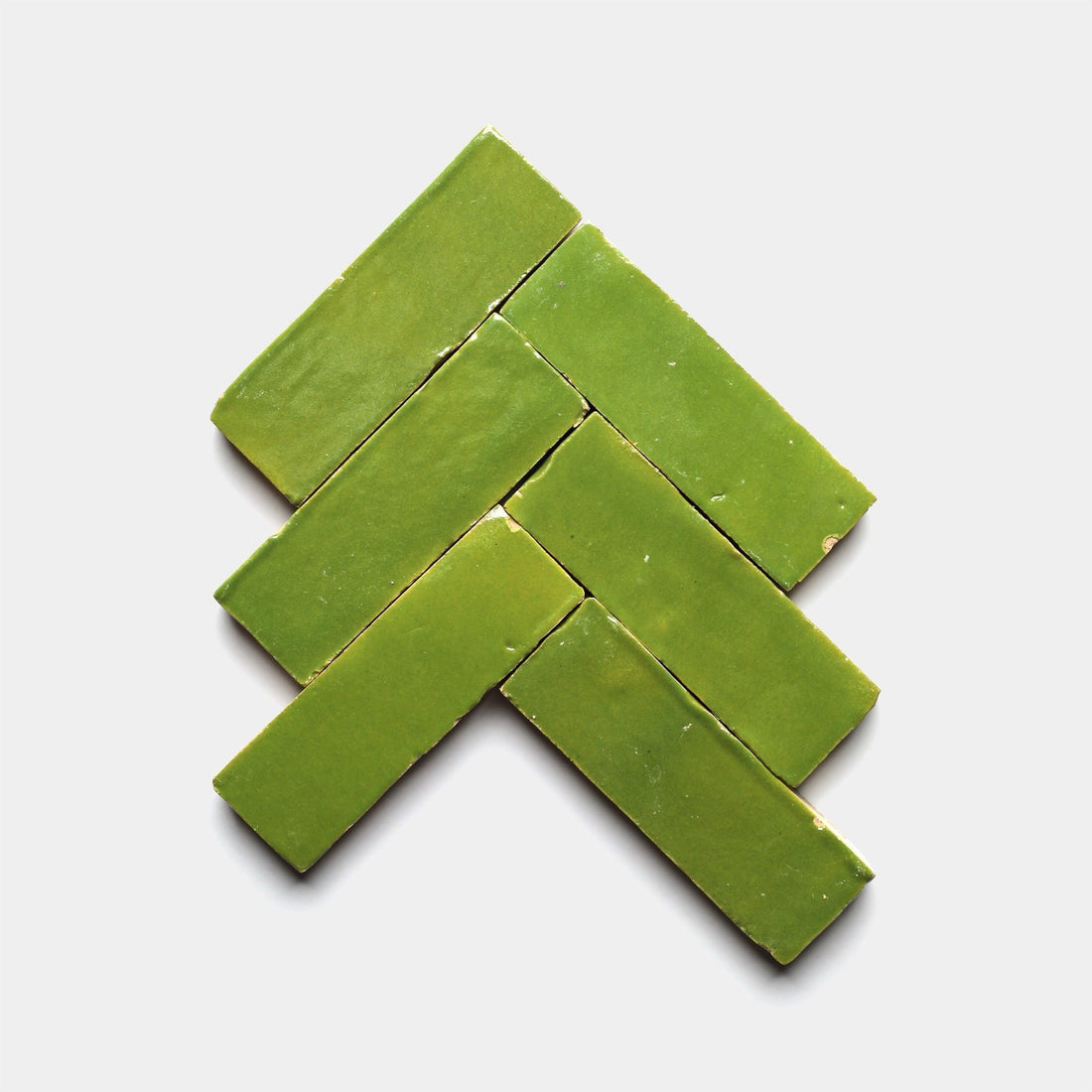 Prairie Green 2x6 Zellige