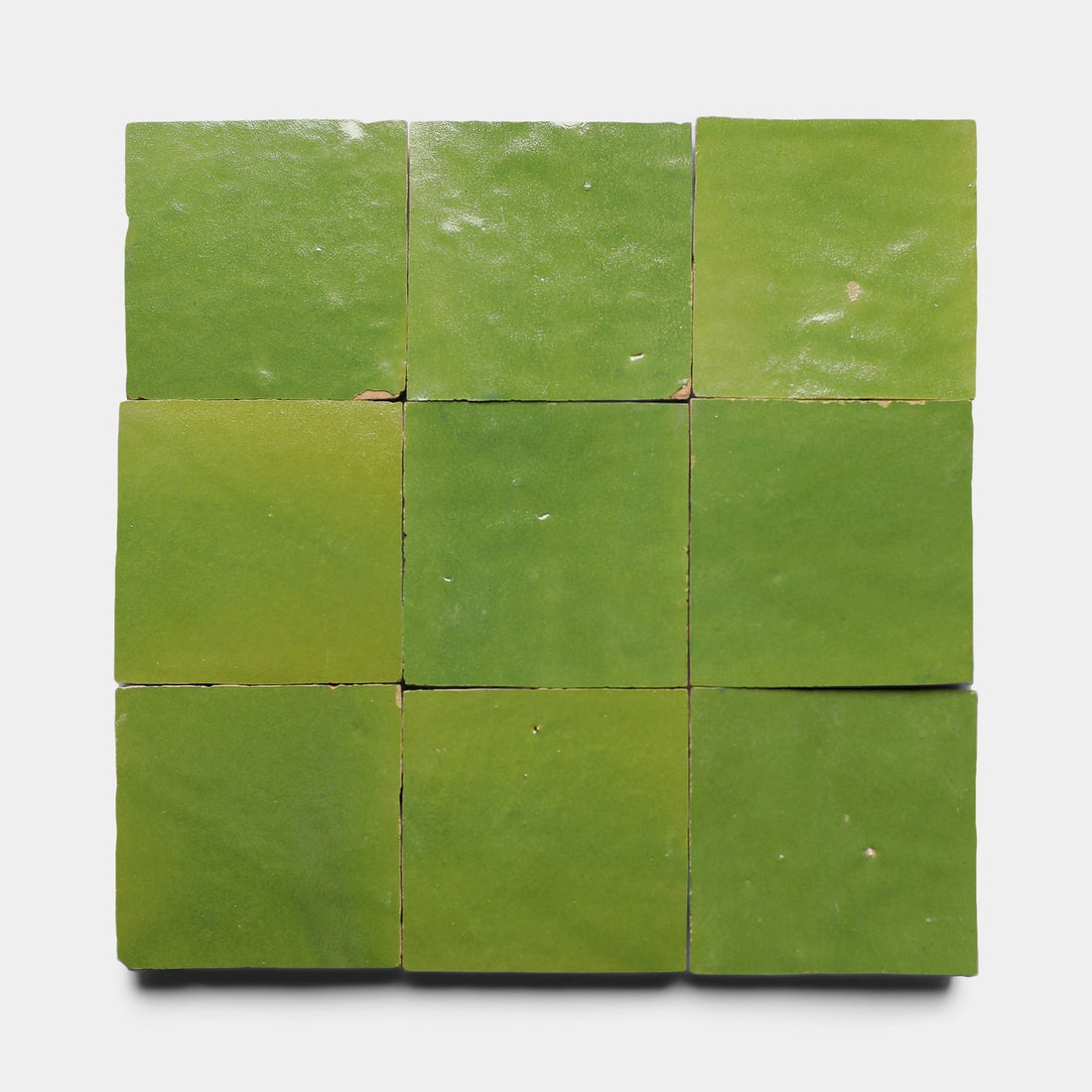 Prairie Green 4x4 Zellige