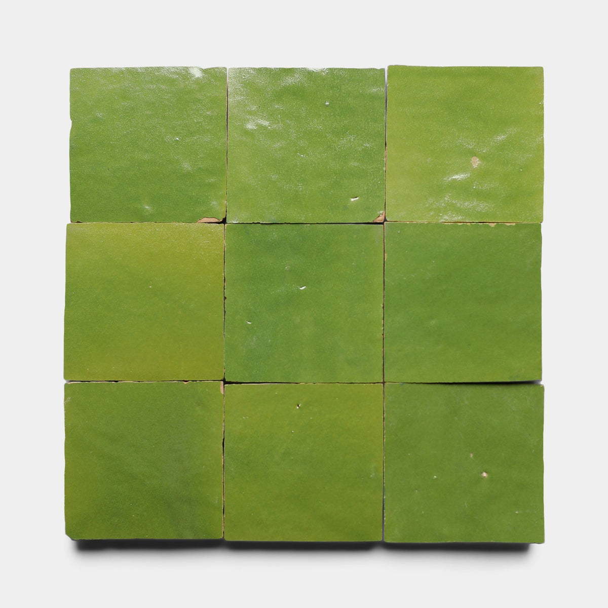 Prairie Green 4x4 Zellige