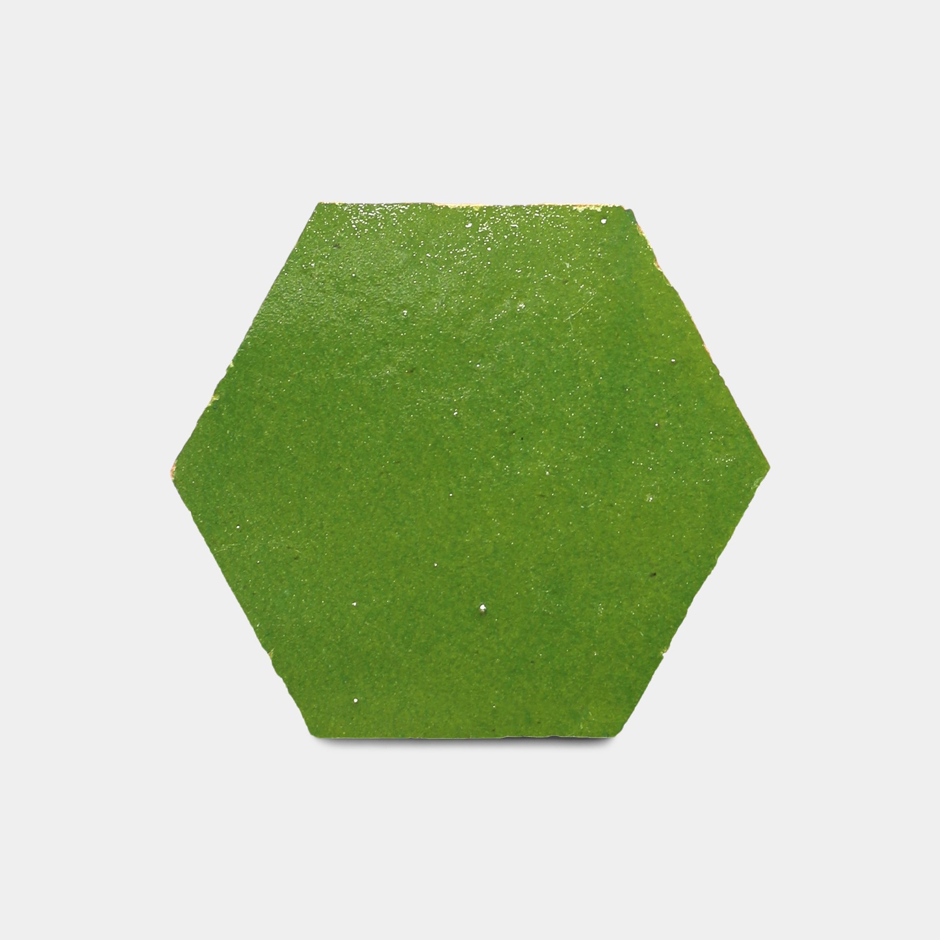 Prairie Green Hex Zellige