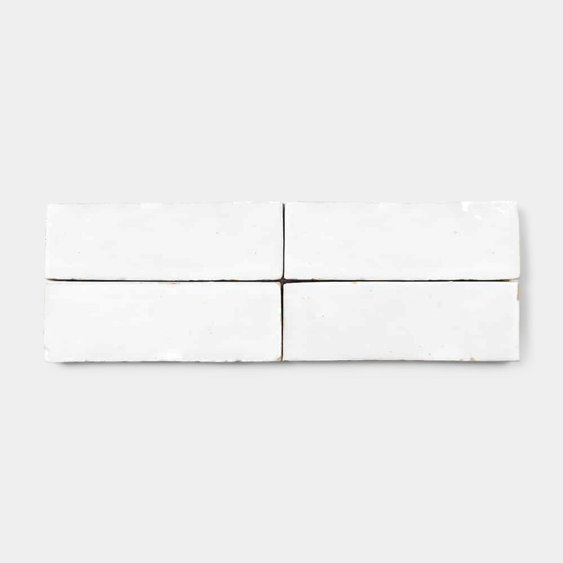 Pure White 2x6 Zellige