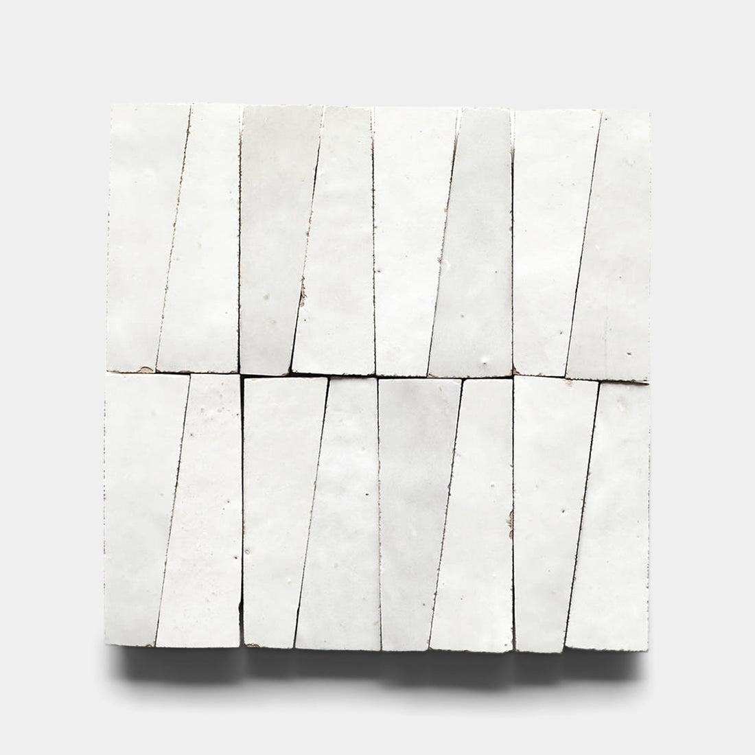 Pure White Trapezoid Zellige