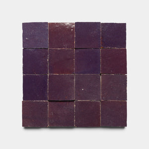 Purple Iris 2x2 Zellige