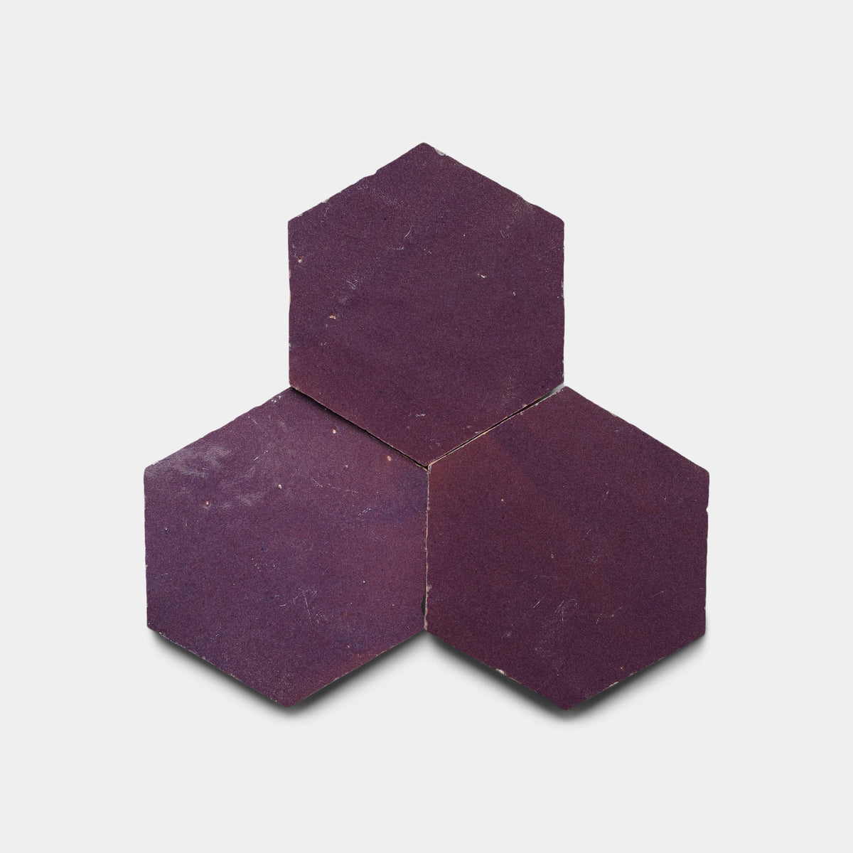 Purple Iris Hex Zellige