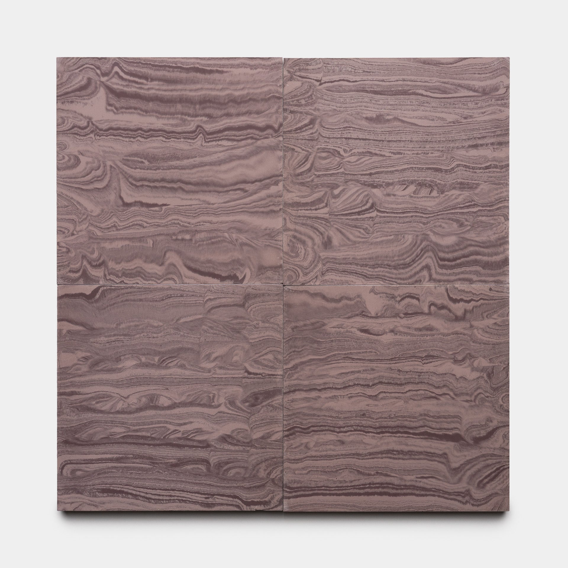 River Aubergine + Tyrian 8x8 – Zia Tile