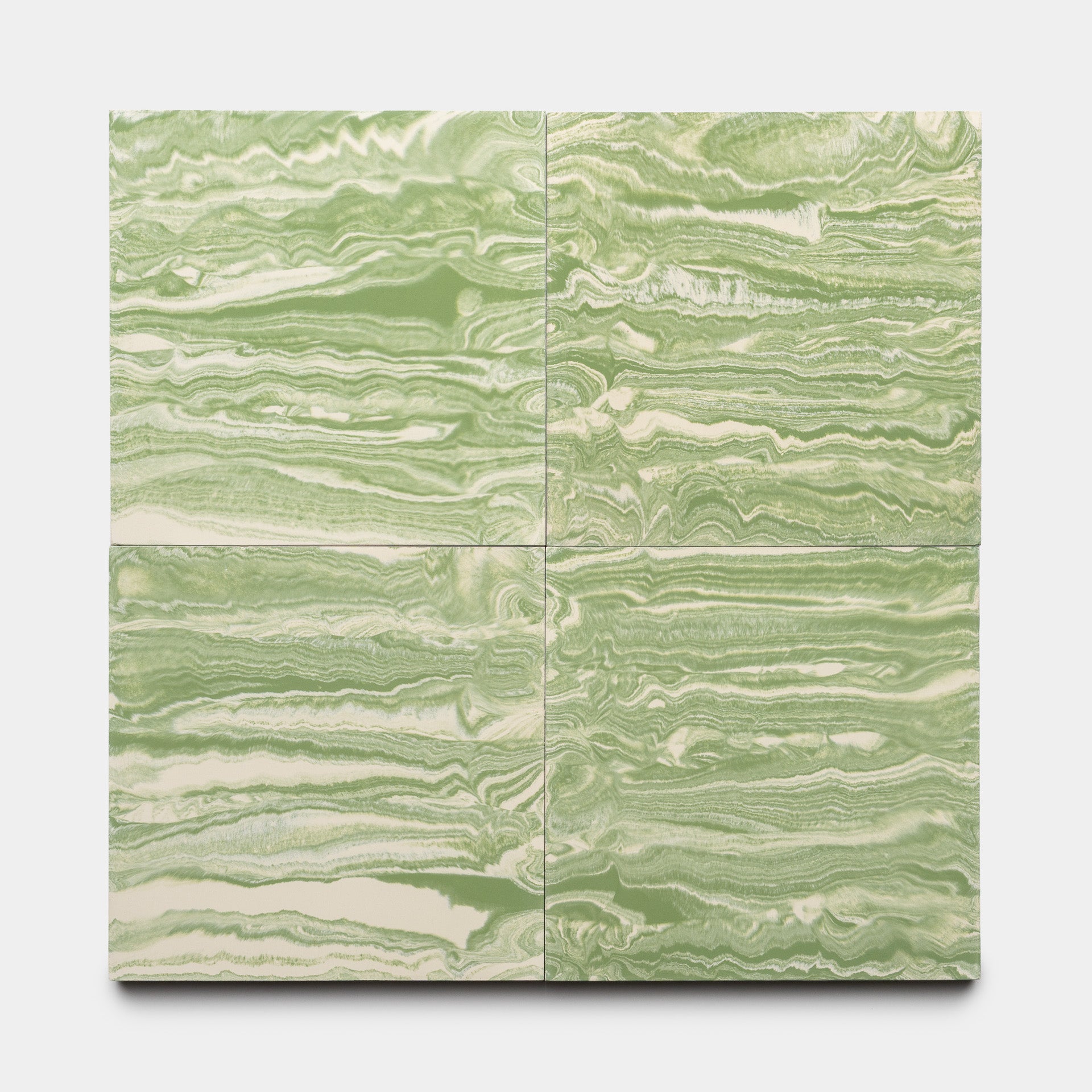 River Olivine + Bone 8x8 – Zia Tile