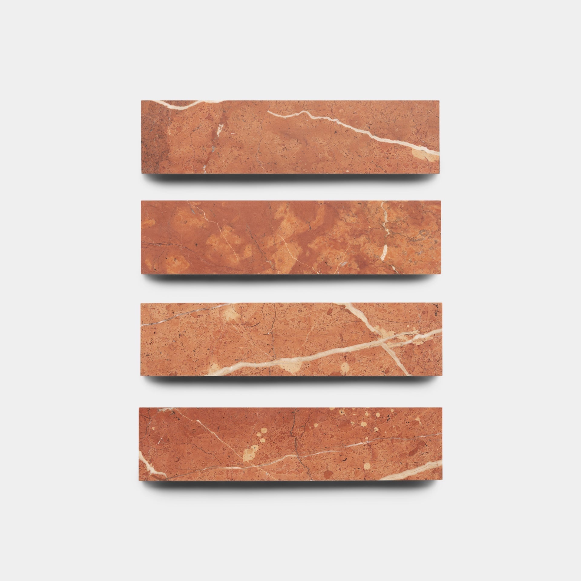 Rosso Alicante 3x12 Marble