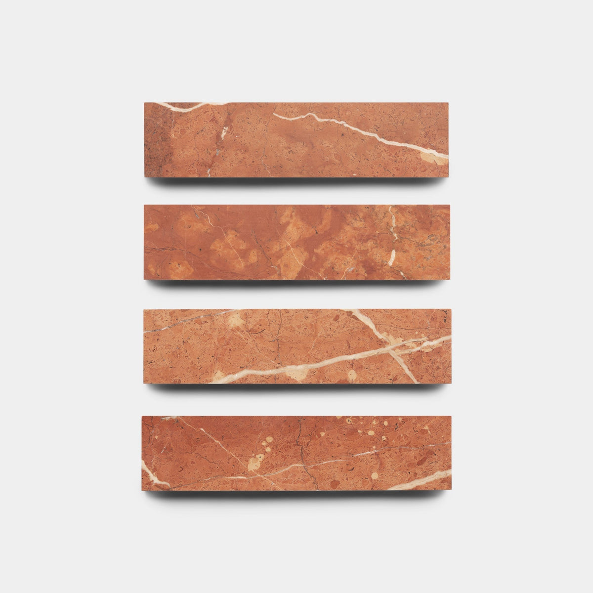 Rosso Alicante 3x12 Marble