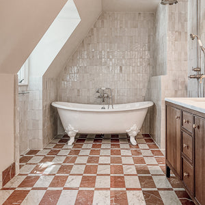 Verona in Carrara + Rosso Alicante